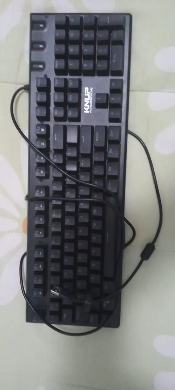 Teclado mecânico USB