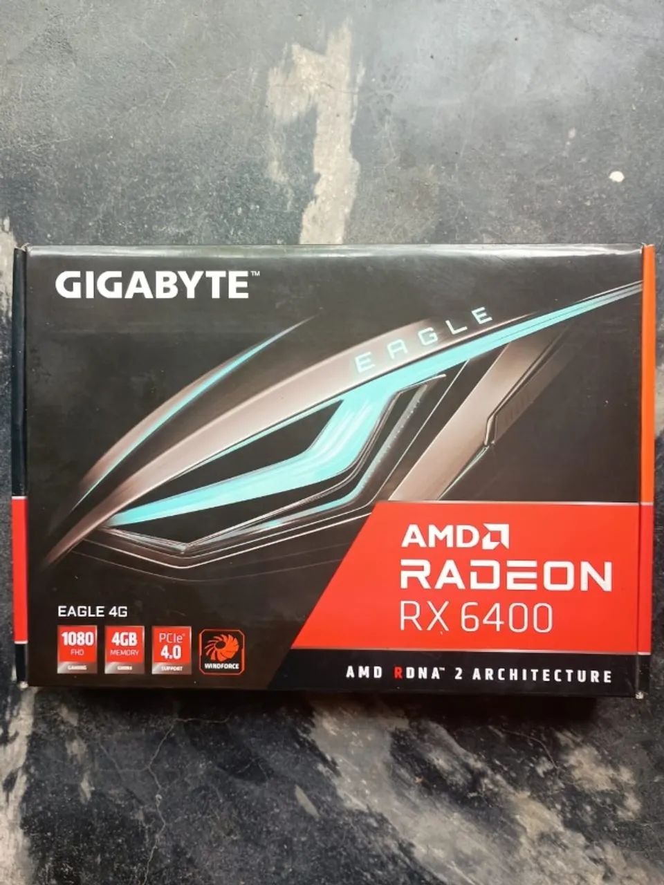 Placa de vídeo Rx 6400 4gb eagle - Foto 2