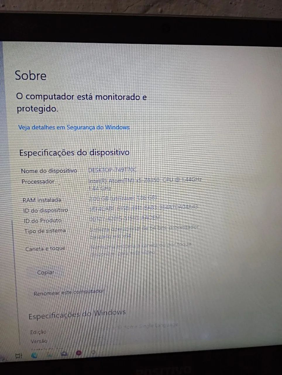 Notebook funcionando tudo perfeitamente  - Foto 3