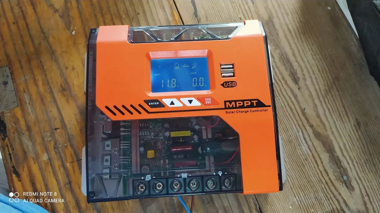 Controlador de carga Solar 40A MPPT - Foto 2