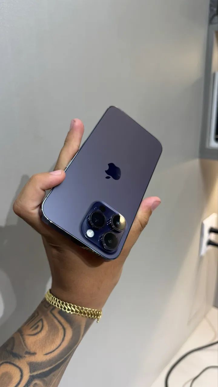 iPhone 14 Pro Max 128gb roxo- Big store  - Foto 5