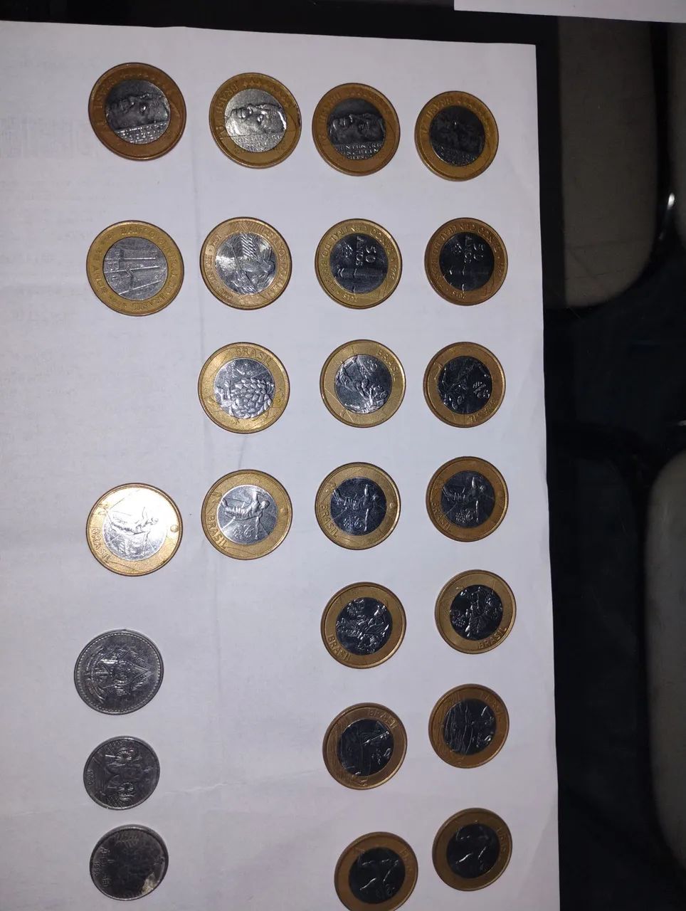 Moedas colecionáveis 