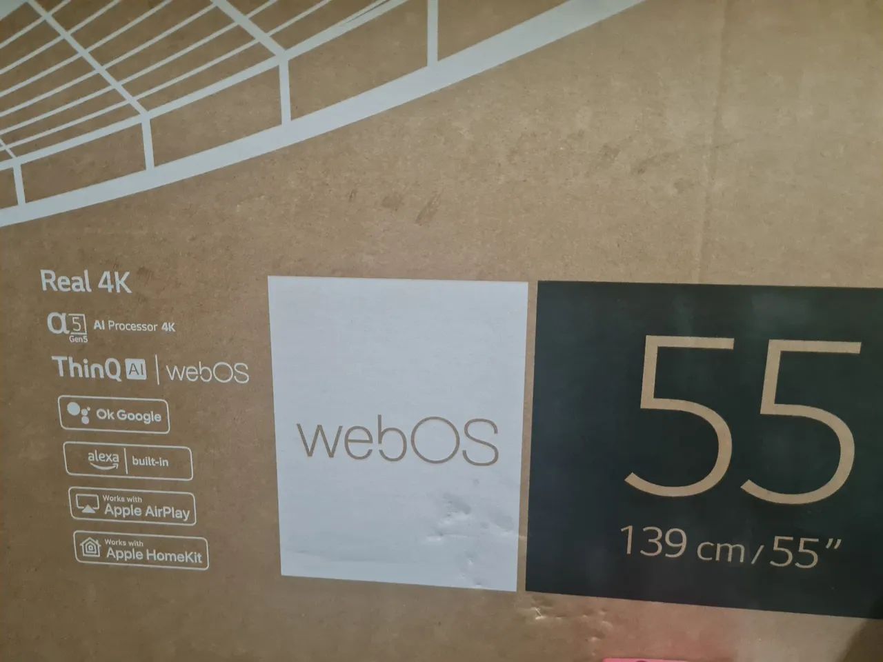 Tv lg 55 na caixa  - Foto 2