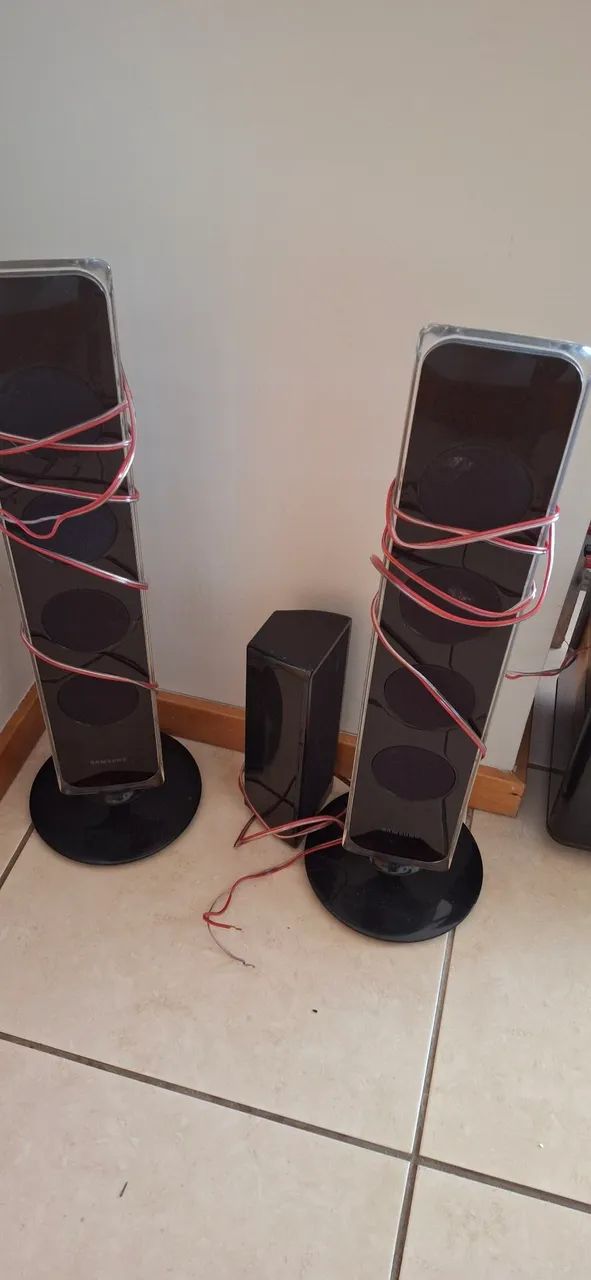 Home Theater 5.1 com 6 Caixas Samsung + Subwoofer + Bluetooth - Foto 2