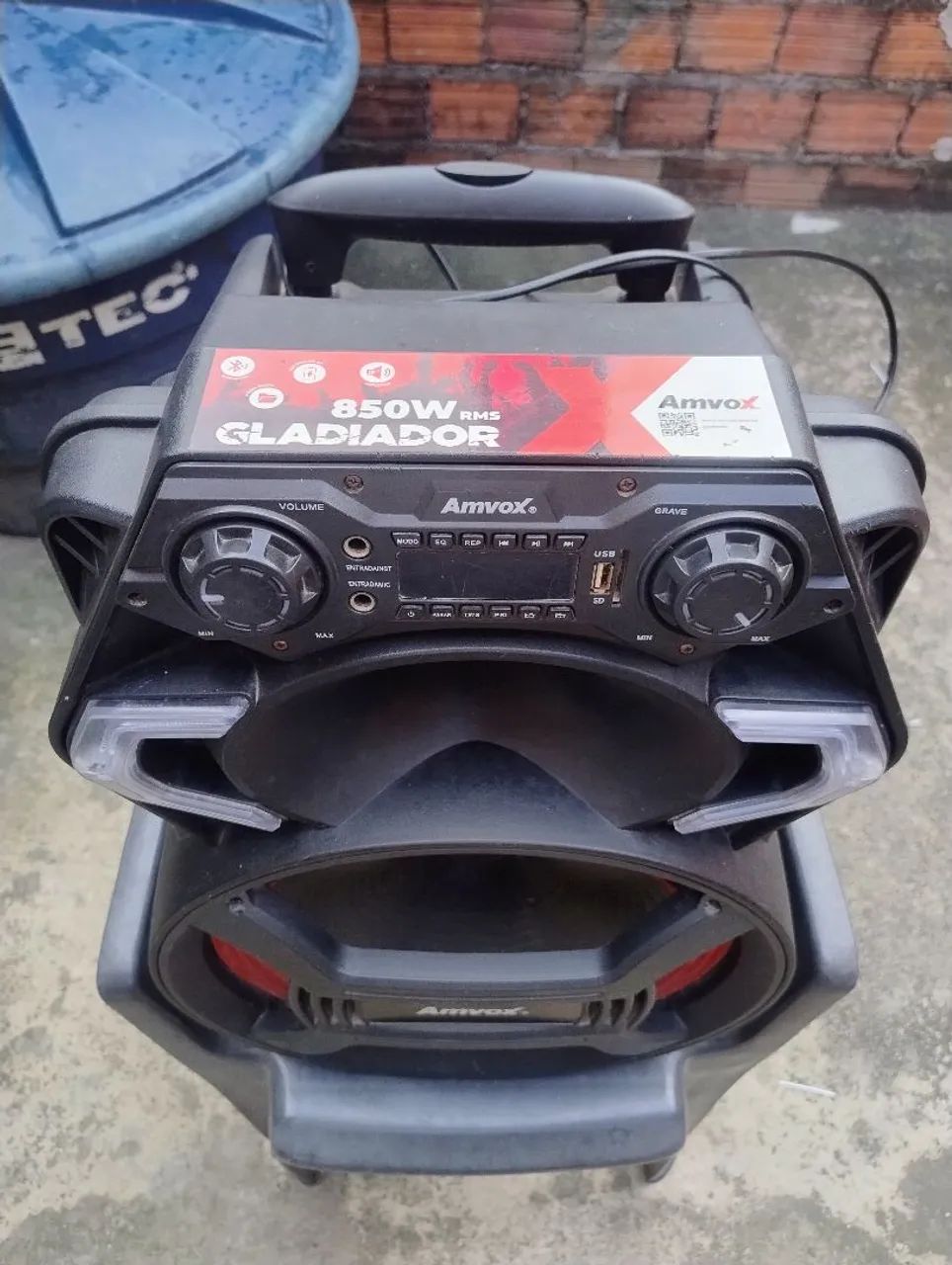 Caixa de som 850watts bluetooth - Foto 2