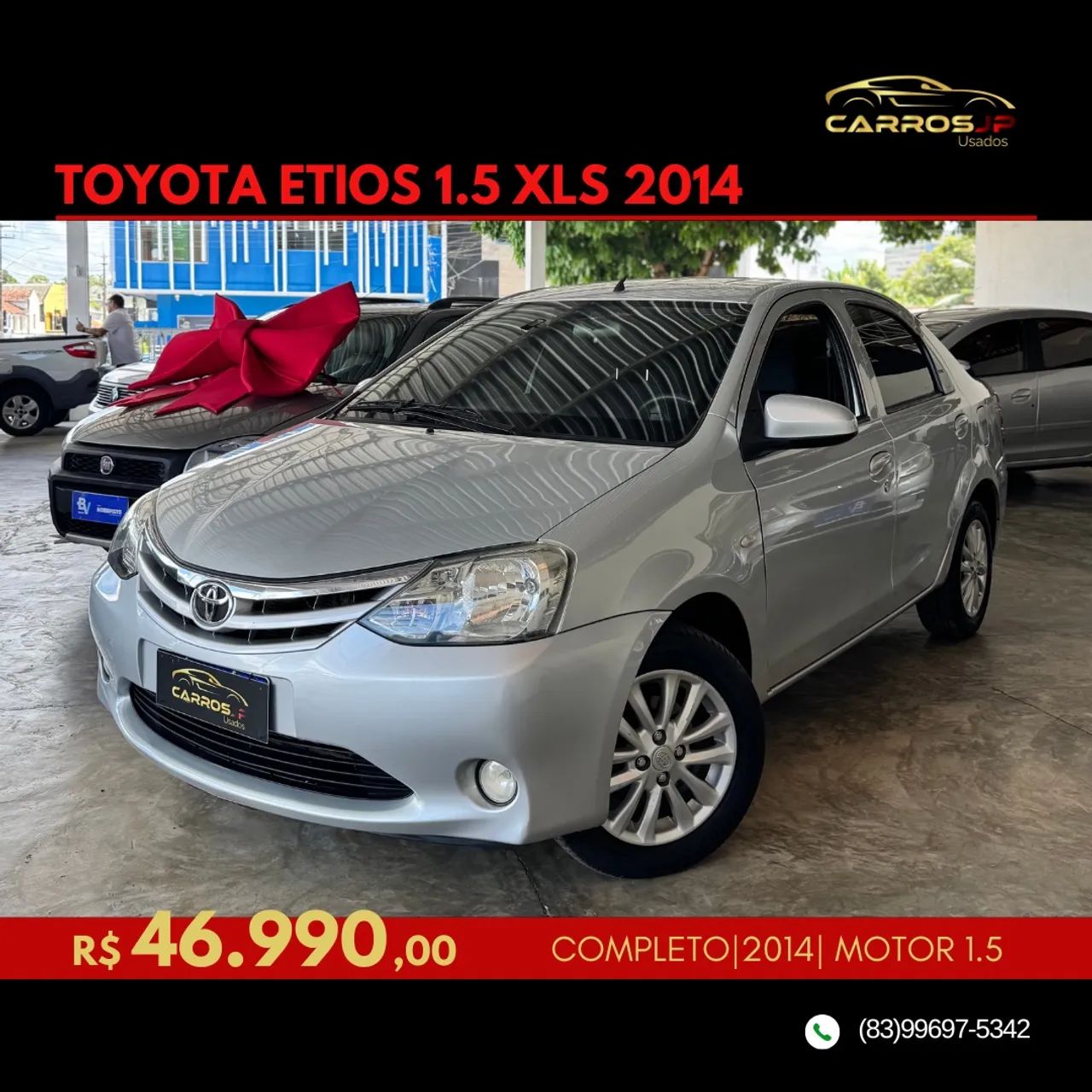 Toyota Etios ETIOS XLS Sedan 1.5 Flex 16V 4p Mec. 2014