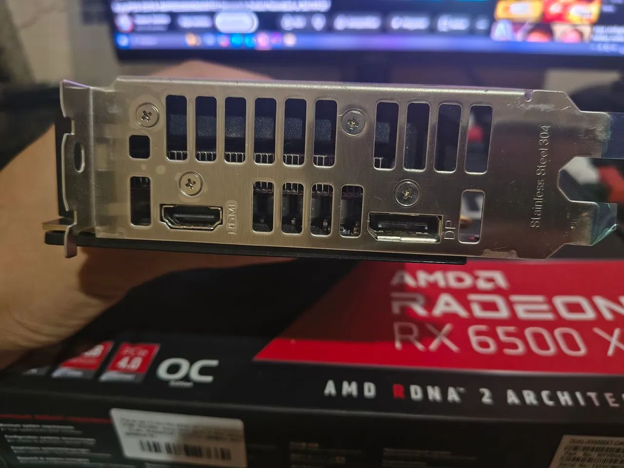 Placa de vídeo RX 6500 XT  - Foto 3