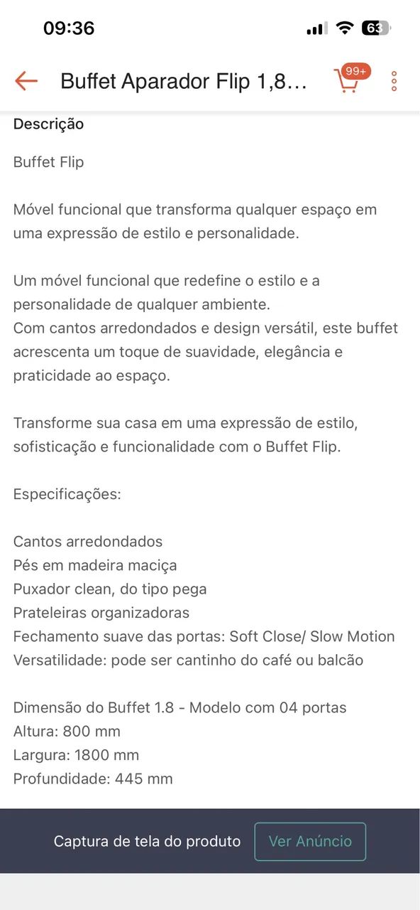 Buffet aparador  - Foto 5