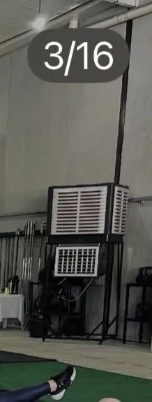 Climatizador 250m2 Máq De vento lateral com curva grande - Foto 2