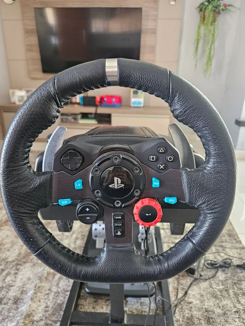 Volante g29 com cokpit - Foto 3