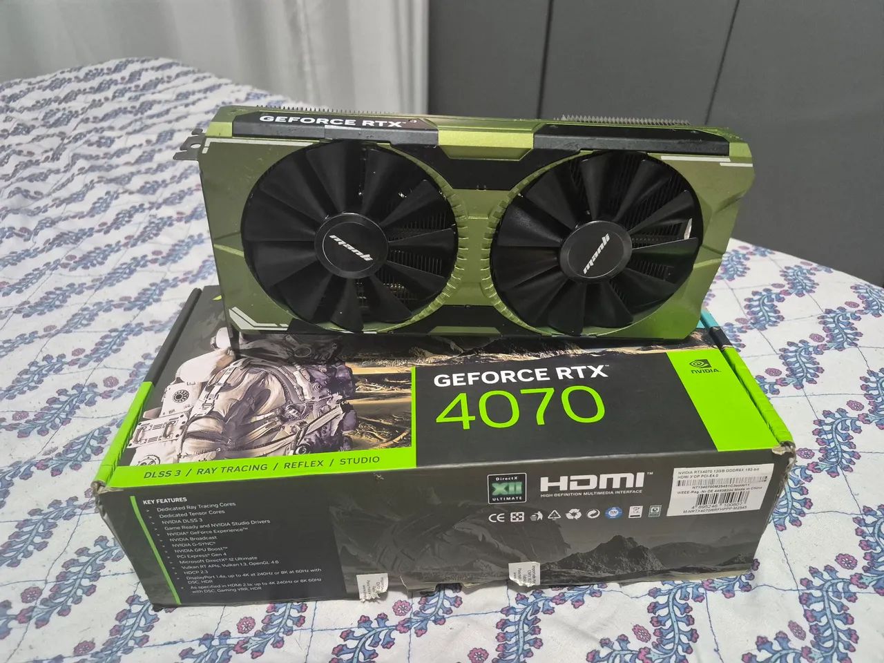 Placa de video Nvidia rtx 4070 12GB