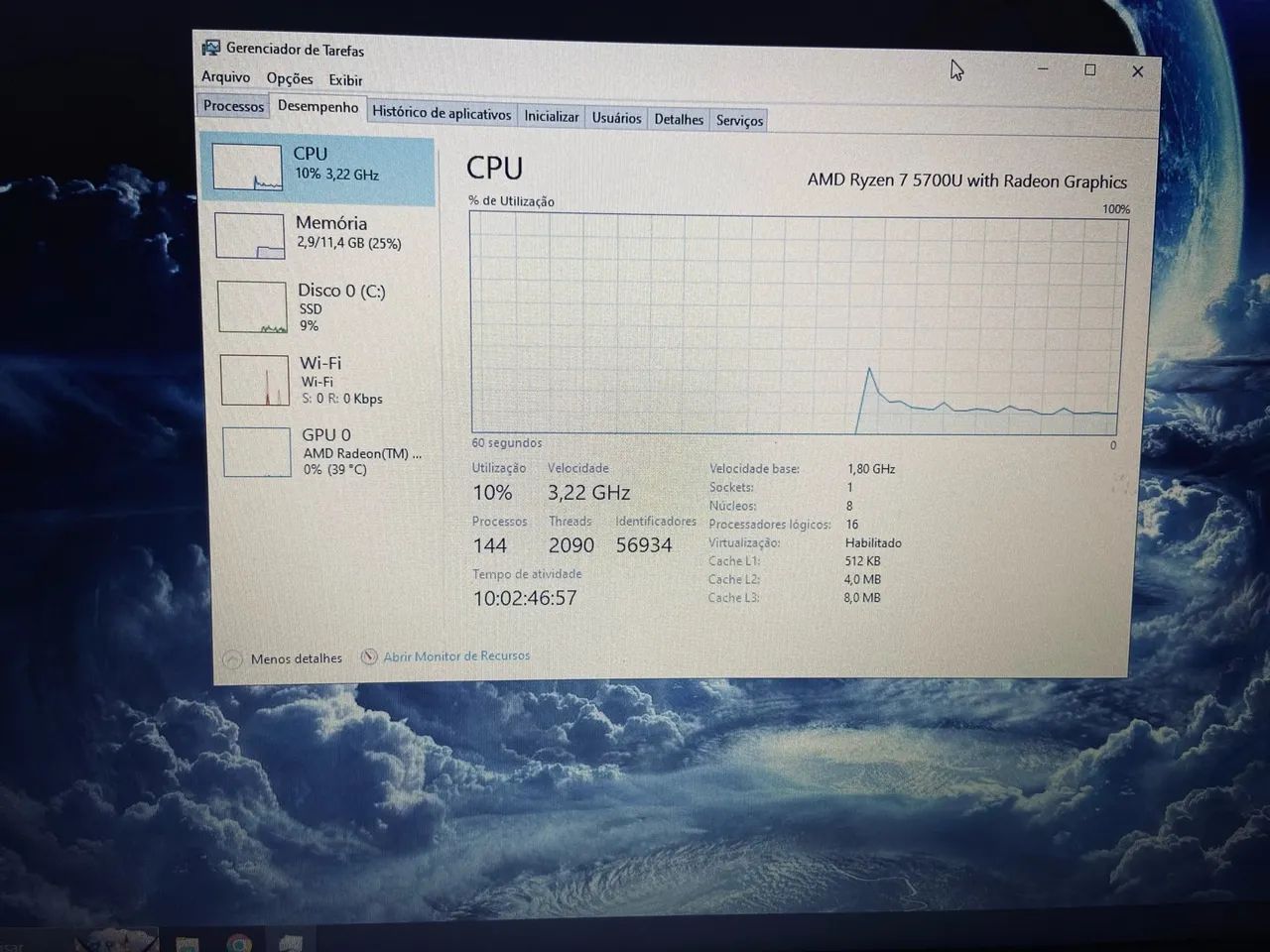 NOTEBOOK GAMER VAIO RYZEN 7 (COM SUPORTE) - Foto 5