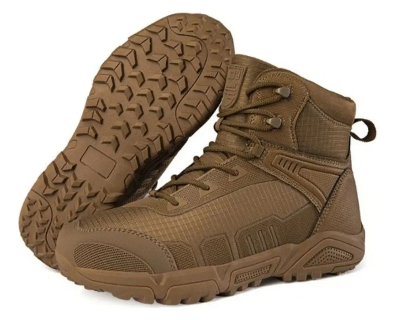 Bota tática Marrom claro Nova 42