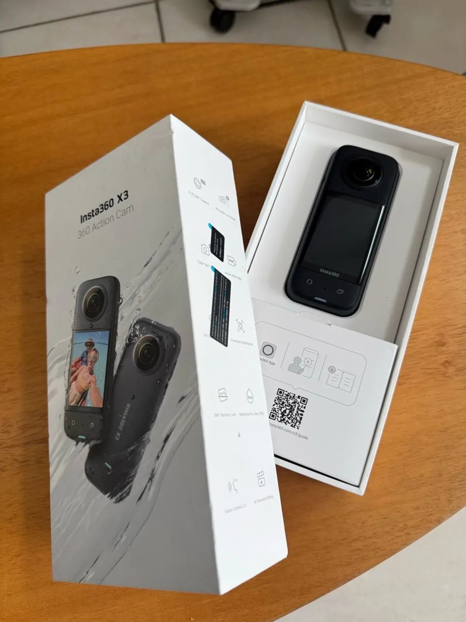 Vendo camera de ação INSTA360 X3 - Foto 2