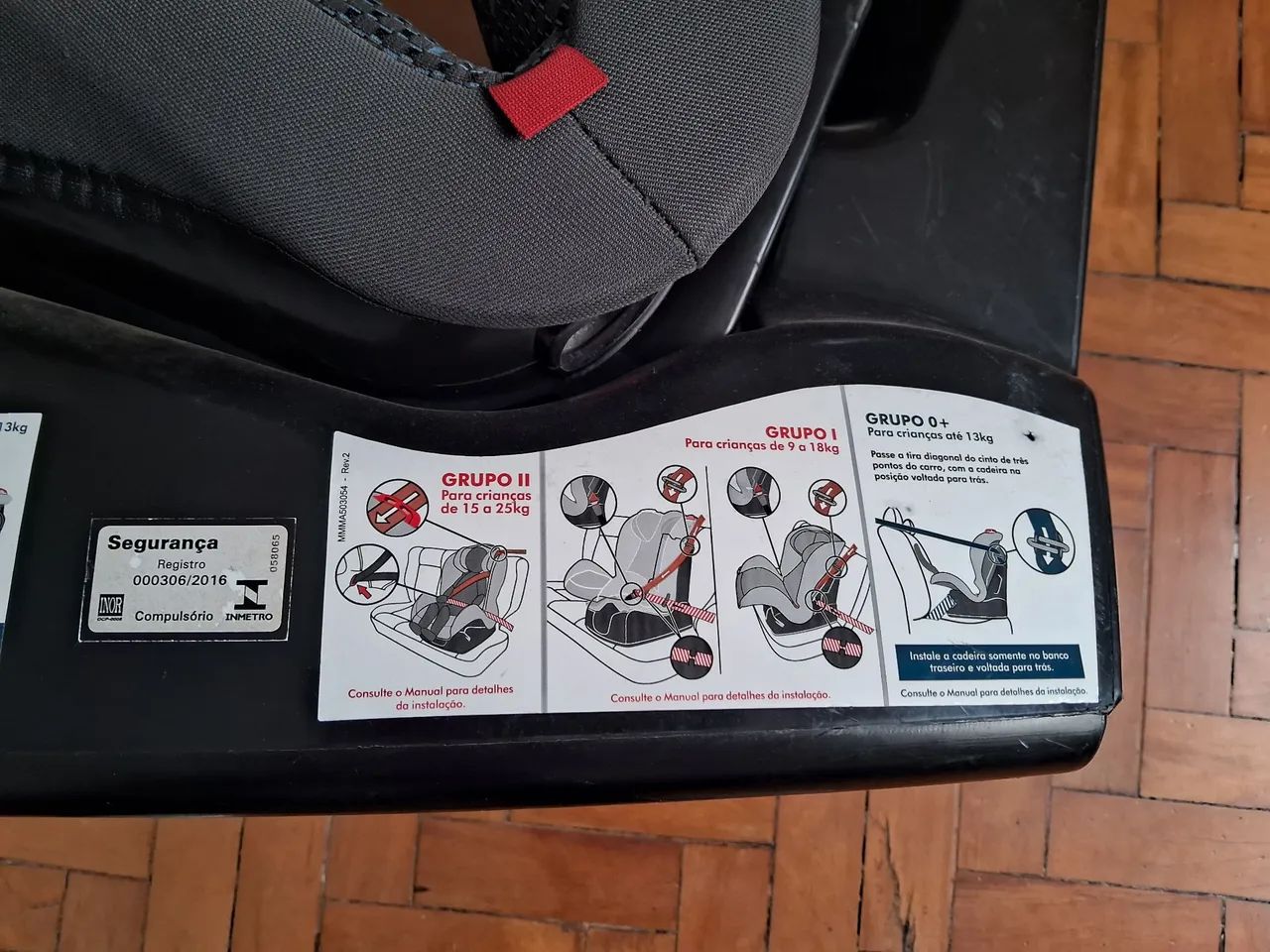 Cadeira de Auto Burigotto Matrix Evolution K