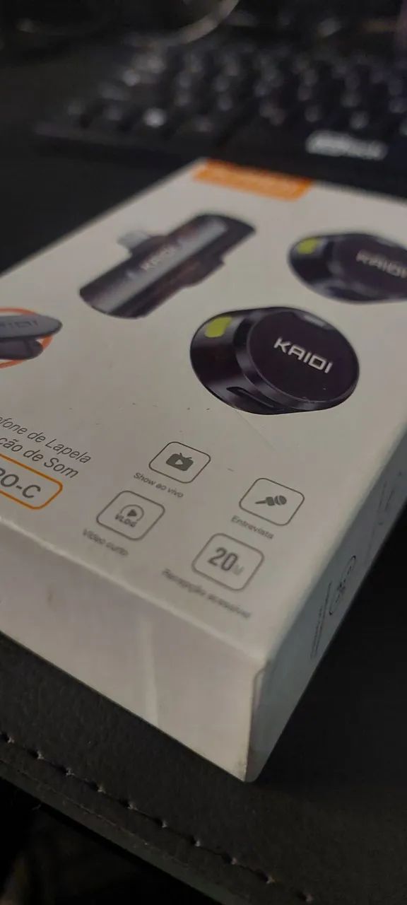 Microfone sem fio - Kridi 