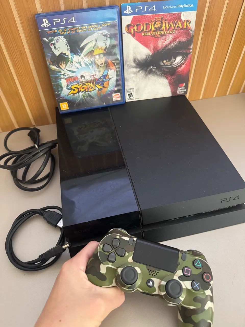 PS4 FAT 500GB + 2 JOGOS
