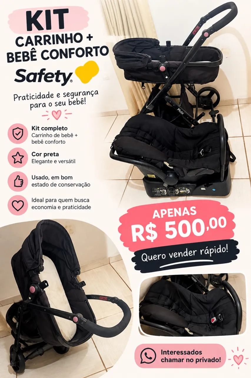 Kit carrinho 