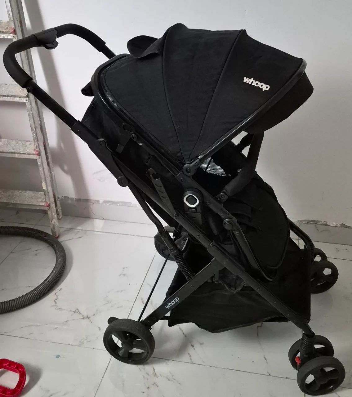Carrinho de bebe kiddo vox + bebe conforto  - Foto 3
