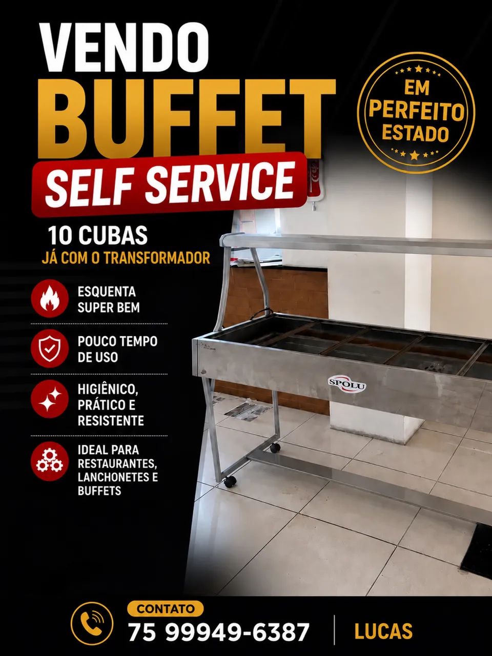 VENDO BUFFET 