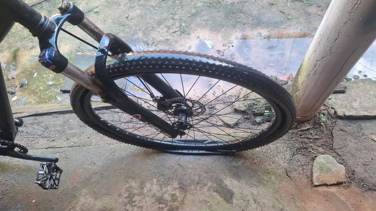 Bicicleta, banco gios, boca de lobo gios, guidão voador, pedvela absolute wild - Foto 5
