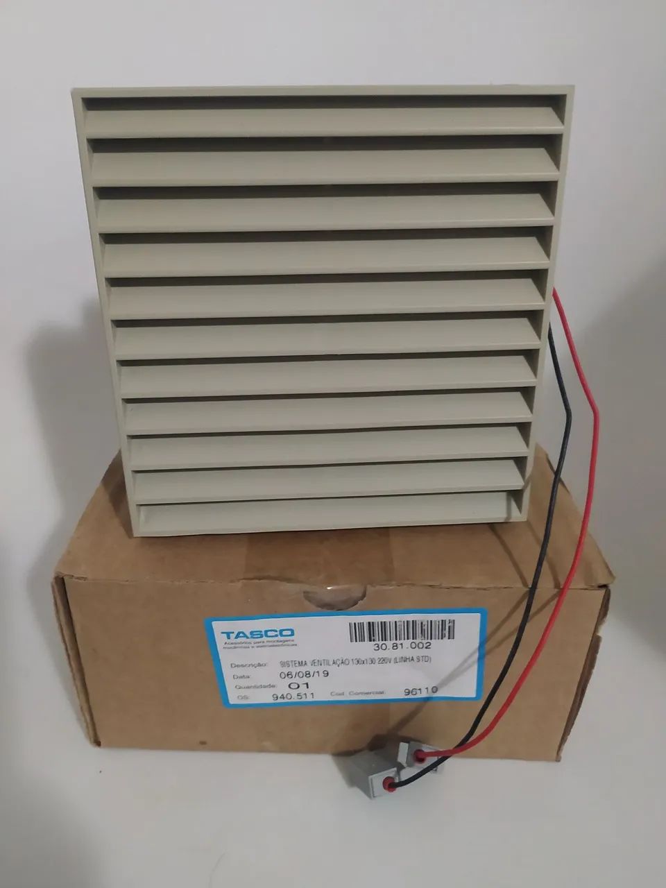 Sistema de Ventilação Tasco 130x130 linha STD