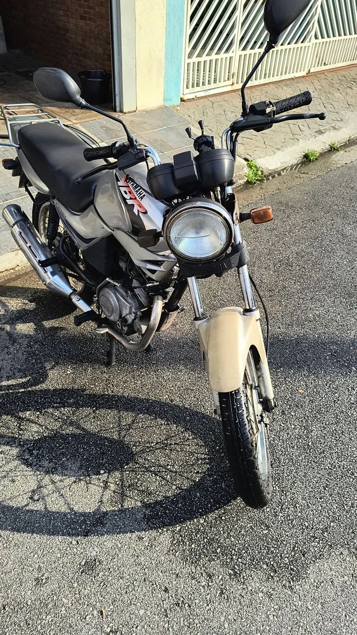 Moto YBR 125 E Prata - Foto 2