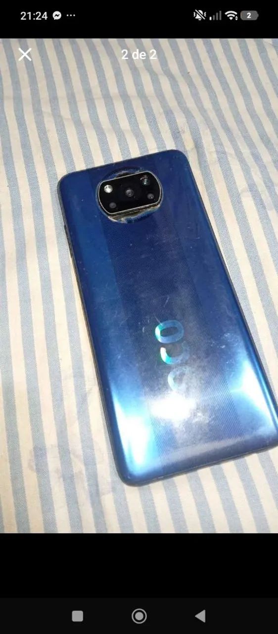 Celular 256gb 8 de ram poco x3 pro no precinho 