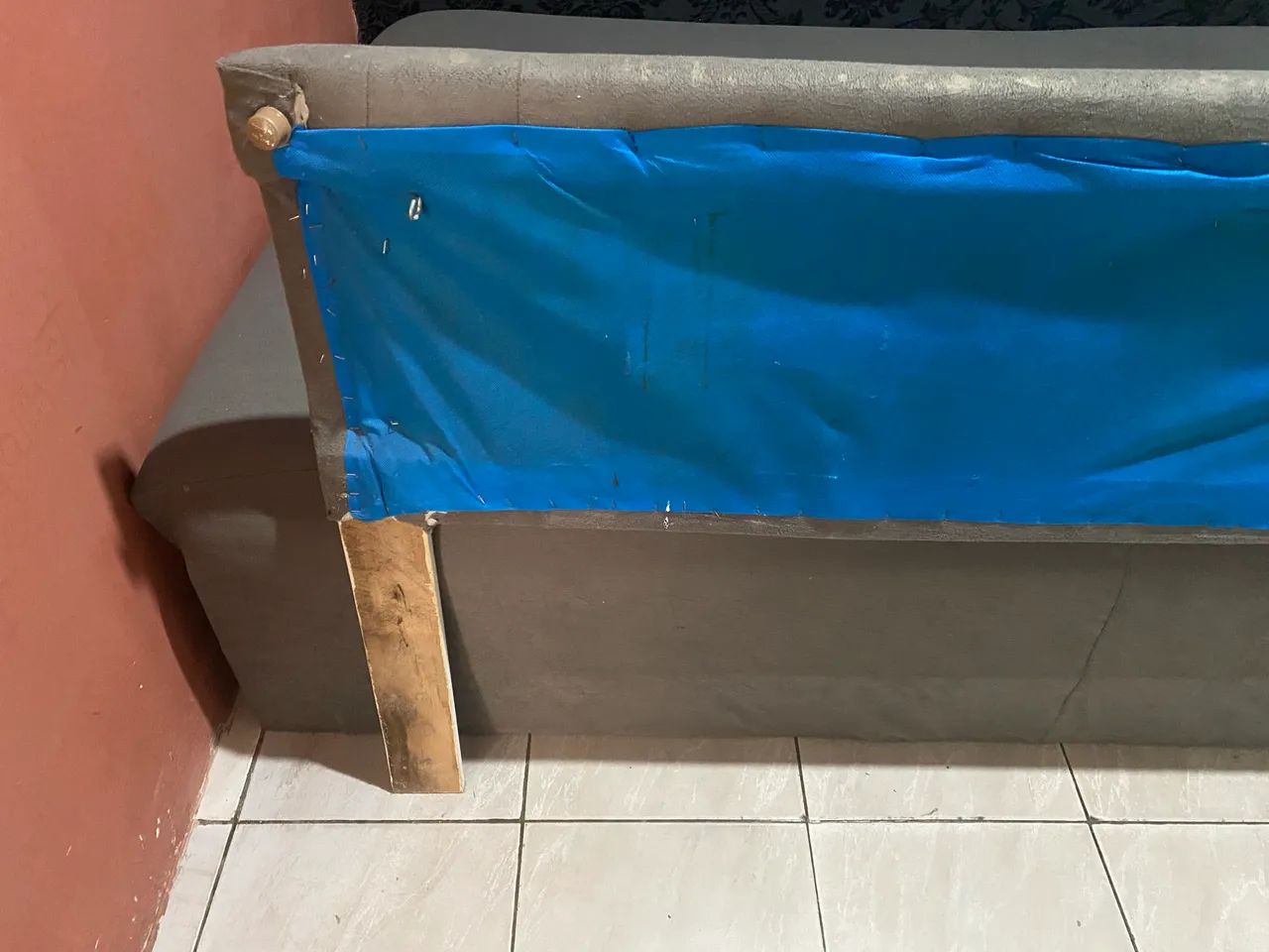 Cabeceira Em Veludo  - Foto 2