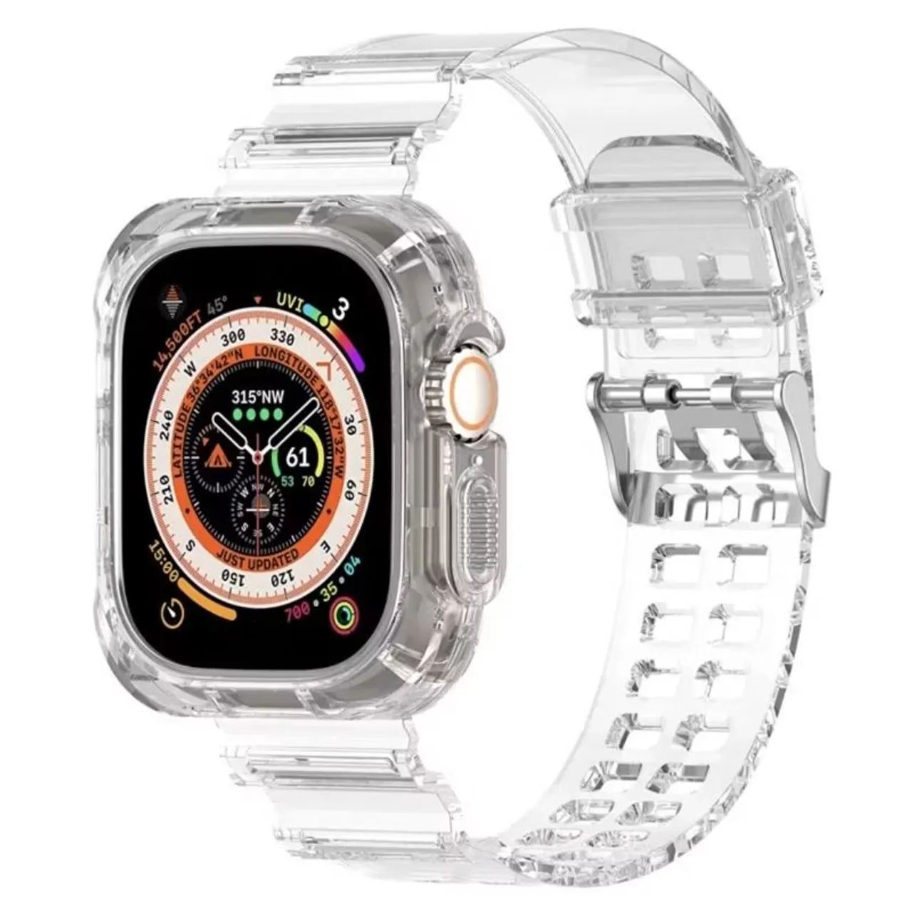 Case com pulseira para smartwatch de 49mm - Foto 4
