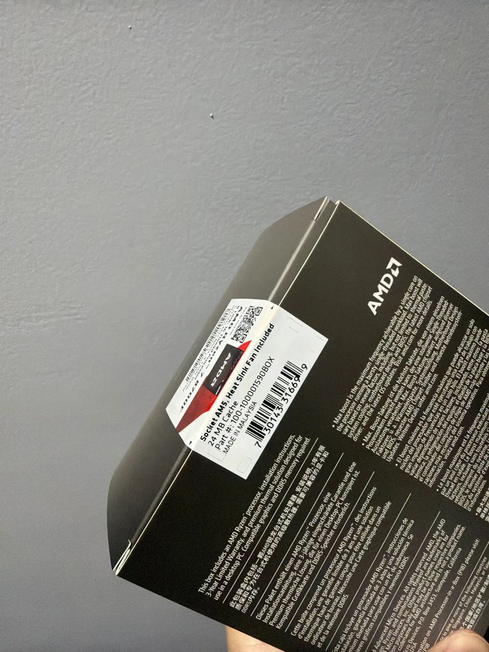 Processador Redeon AMD Ryzen 7 8700F NOVO LACRADO - Foto 4