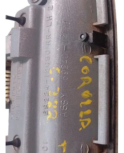 エクセルーラ 5点セット Maçaneta Externa Traseira Esquerda Corolla 98/02 Orig Toyota