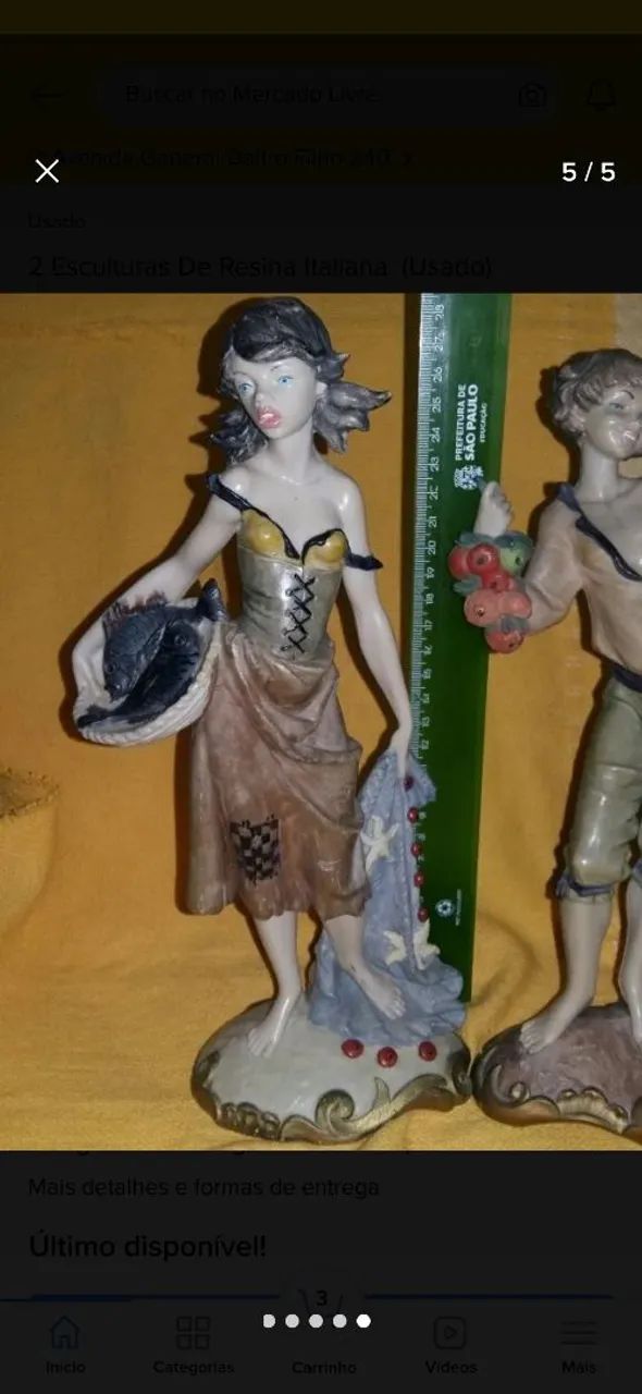 Escultura de resina italiana  - Foto 4