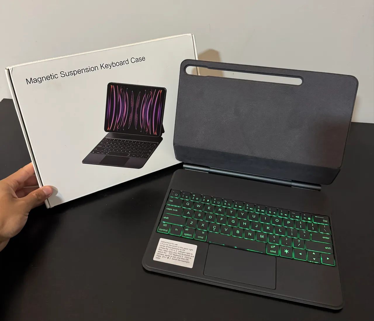 Capa Teclado para Galaxy Tab S7, S8, S9 e S10