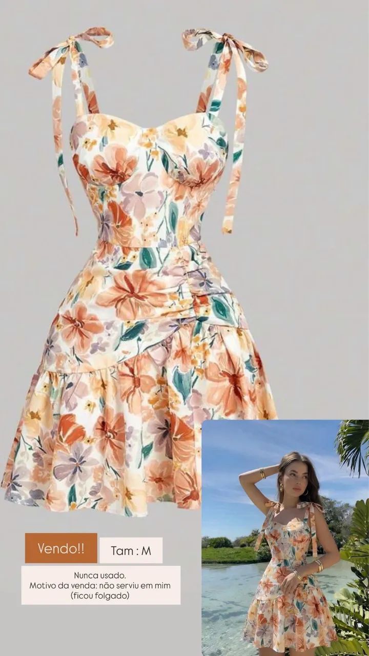 VENDO VESTIDO NUNCA USADO - Foto 2