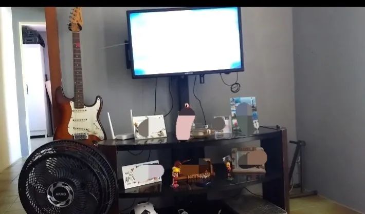 Rack com suporte de TV 