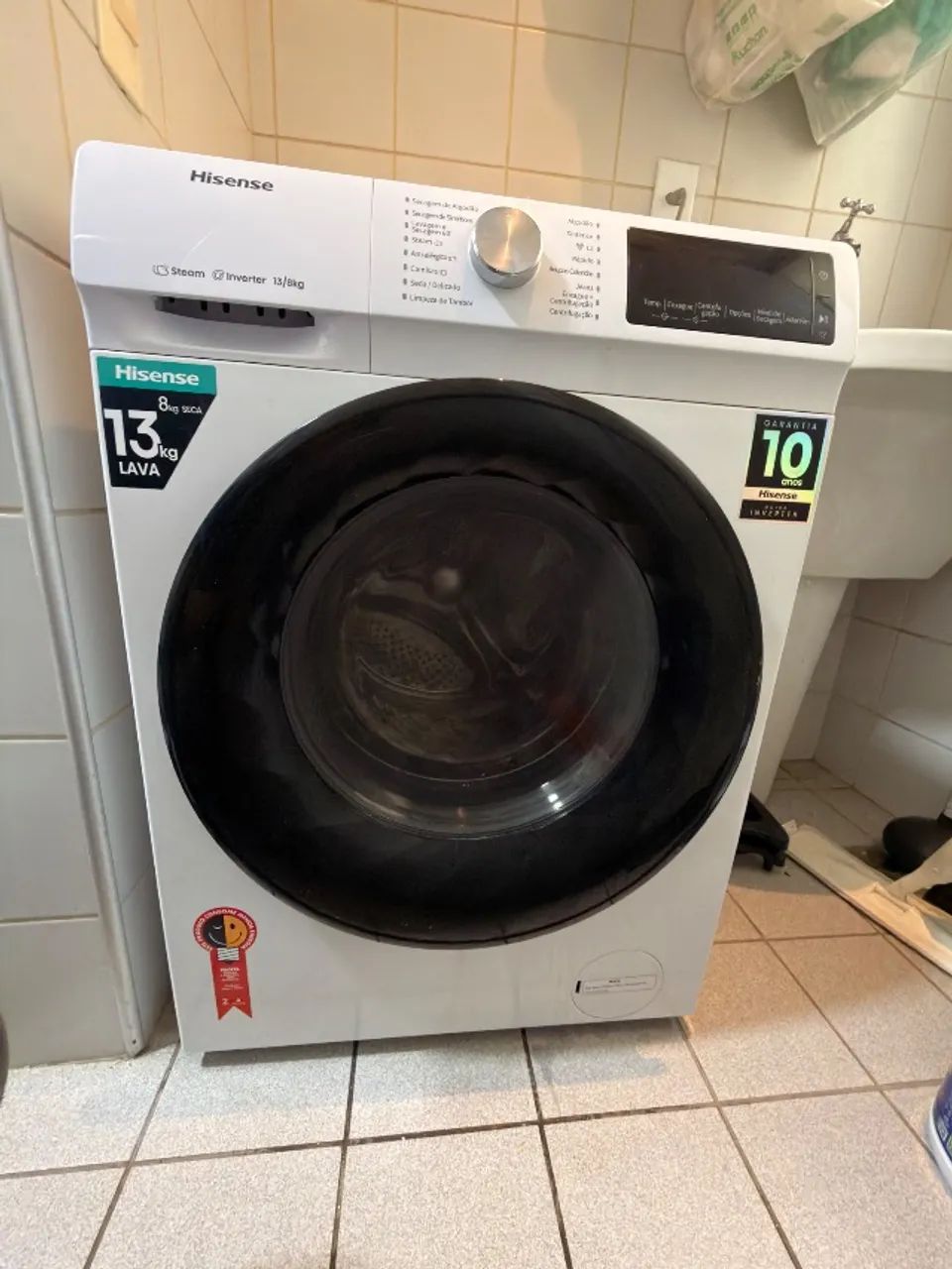 Lava e seca 13kg