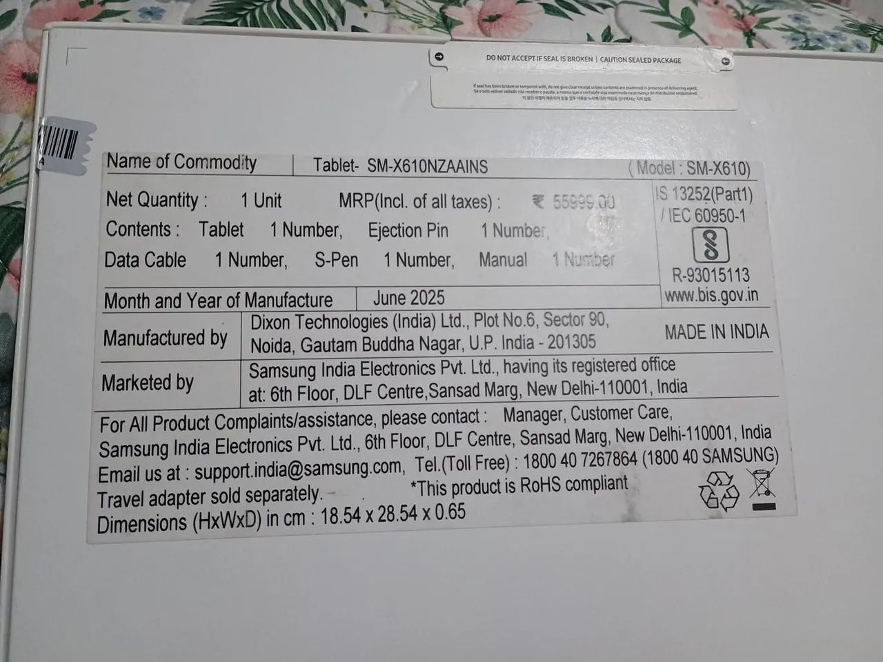 Tablet Samsung Galaxy S9 FE+ - Foto 2