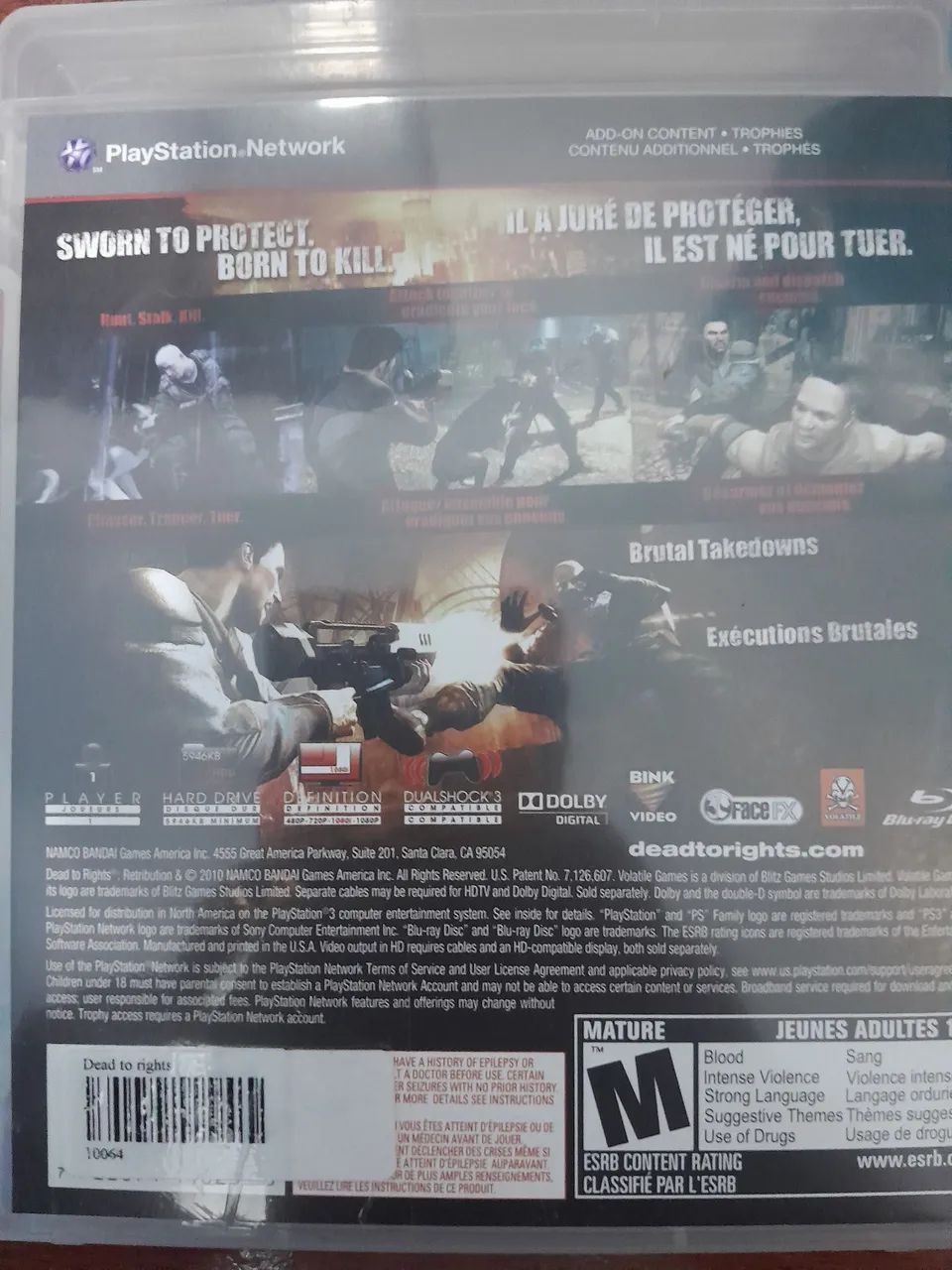 Dead to Rights Retribution- PS3 - Foto 2