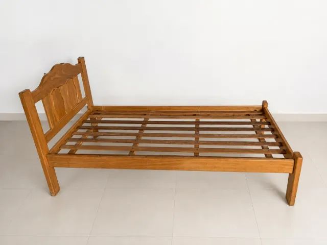 Cama de madeira solteiro - Foto 2