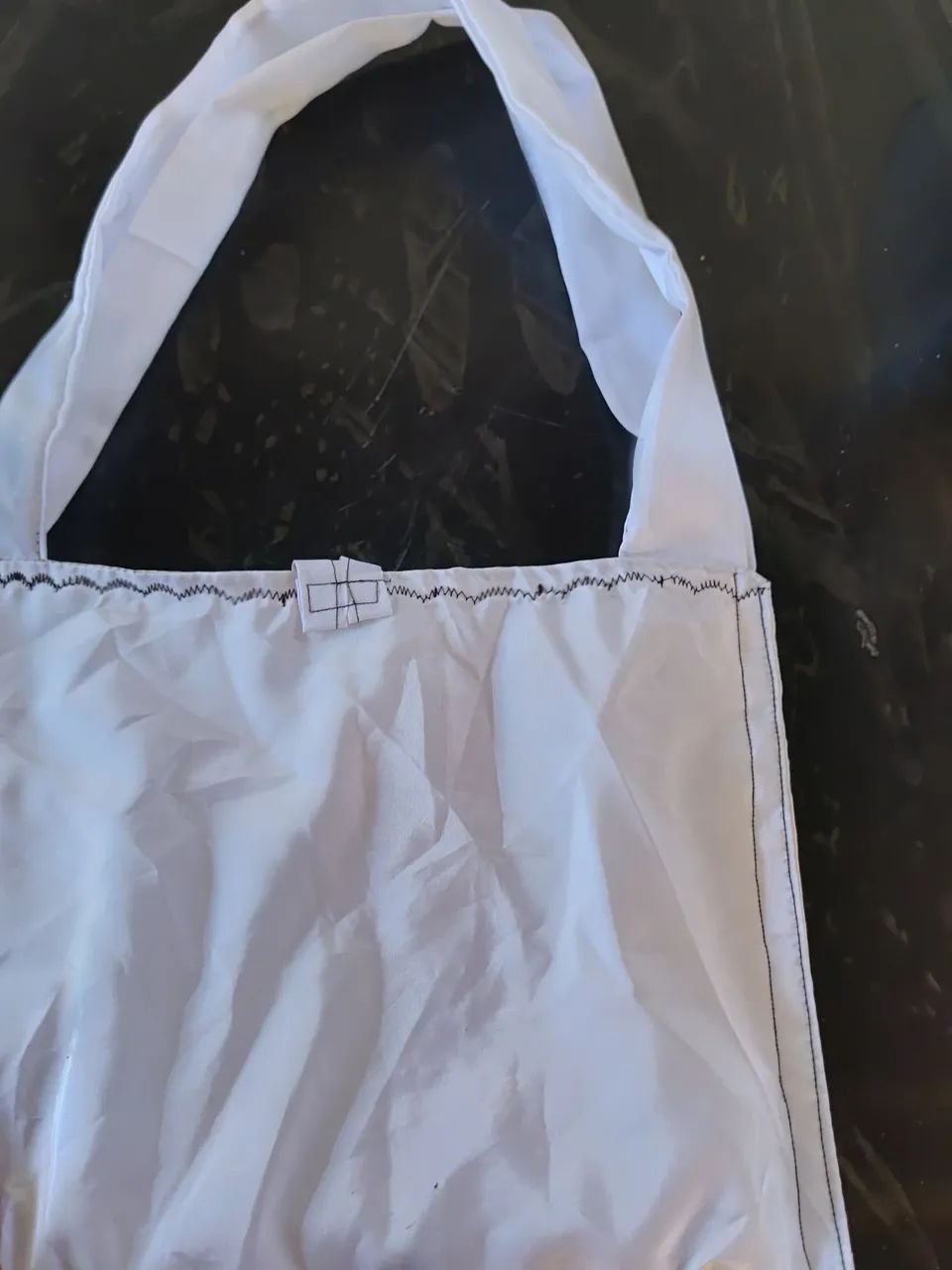 Bolsa de bebê branca pequena  - Foto 5