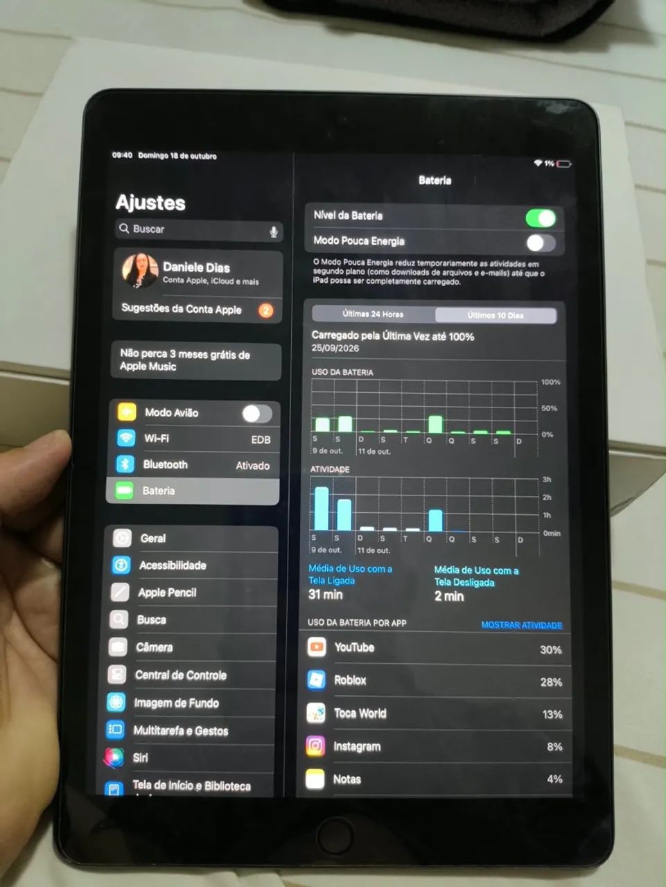 iPad 9 geração  - Foto 5