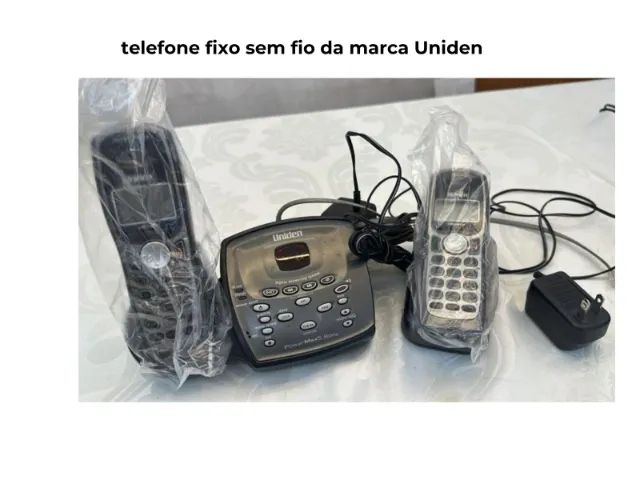 telefone fixo sem fio da marca Uniden