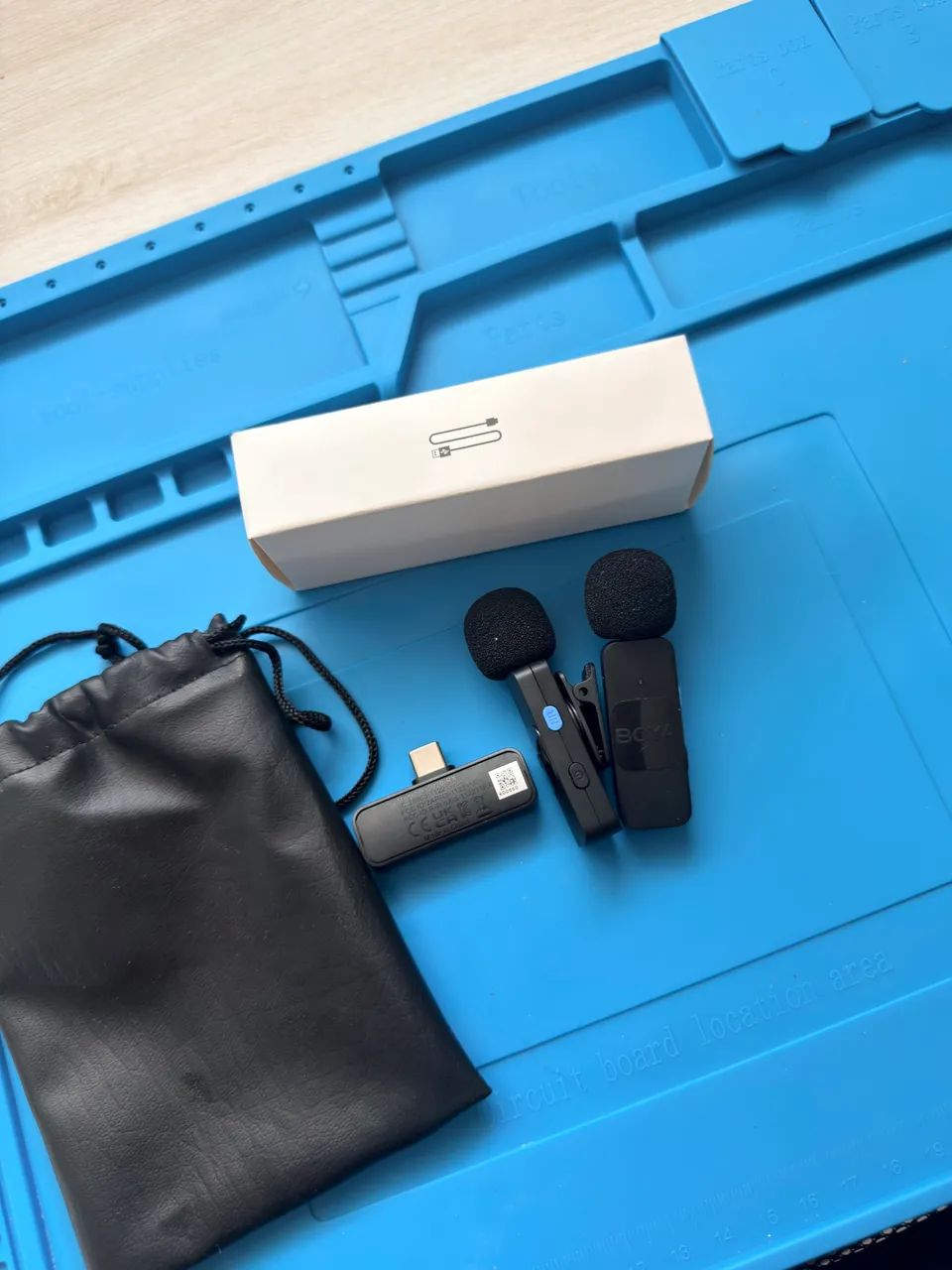 Microfone lapela Boya original By-V20 - Foto 2