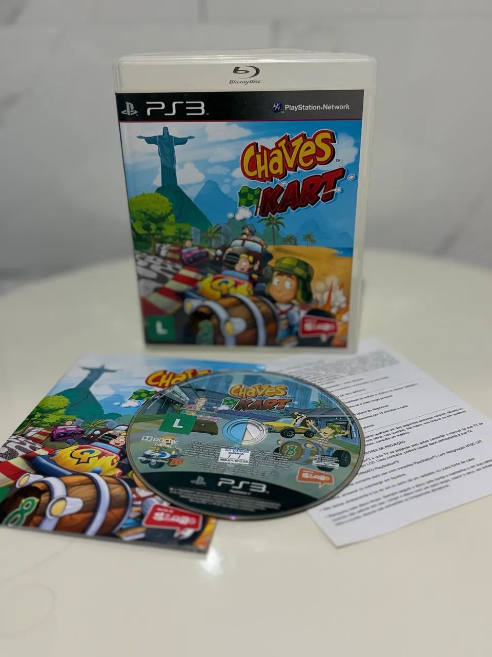 Chaves kart ps3 completo