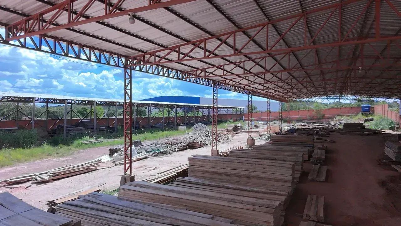 Galpão aberto com patio para locação em cuiaba MT