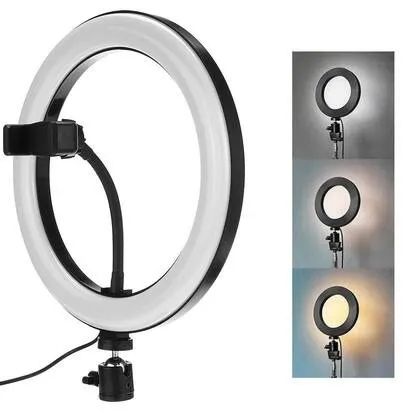 Ring Light RGB 10 Polegadas completa *NOVA* - Foto 2