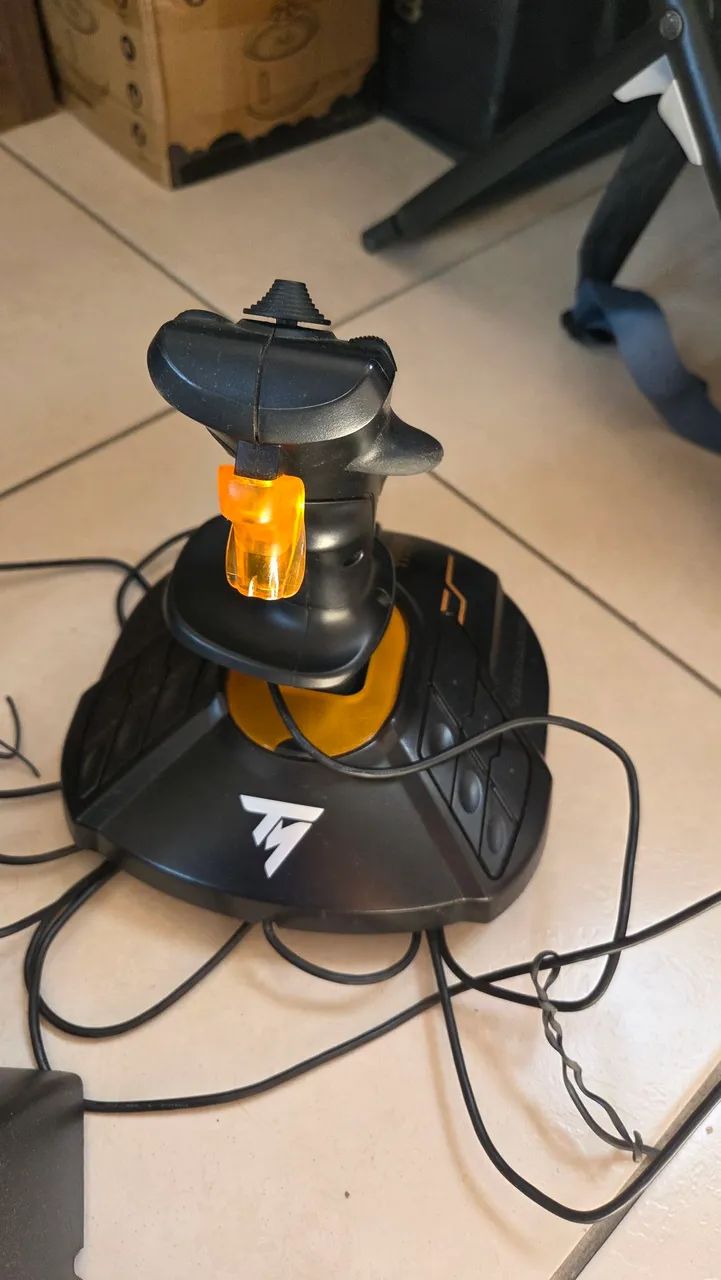 Kit manche pedais Thrustmaster T-16000M Flight Simulator - Foto 3