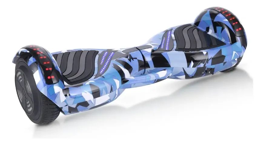 Novo! Hoverboard Skate Elétrico com Bluetooth e Som - Foto 4