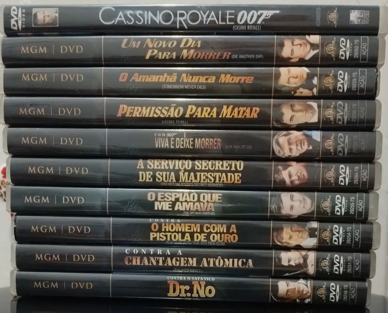 Dvds filmes 007, lote com 10. - Foto 2